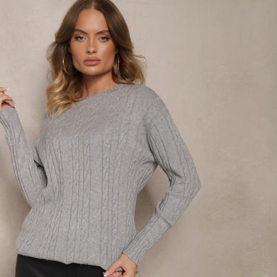 Sweter damski na zimę Renee ze sklepu: renee.pl w kategorii: Swetry damskie - zdjęcie 6BEED23A-9DF-769_351490
