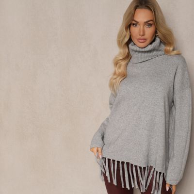 Renee - Sweter damski na zimę ze sklepu: renee.pl w kategorii: Swetry damskie - zdjęcie 6BEED23A-9DF-769_351567