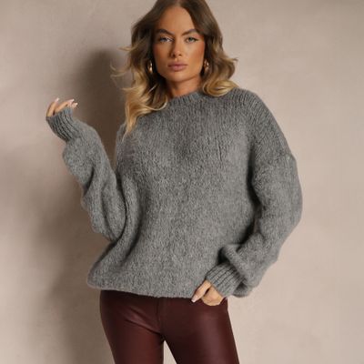 Sweter damski na zimę Renee ze sklepu: renee.pl w kategorii: Swetry damskie - zdjęcie 6BEED23A-9DF-769_351913