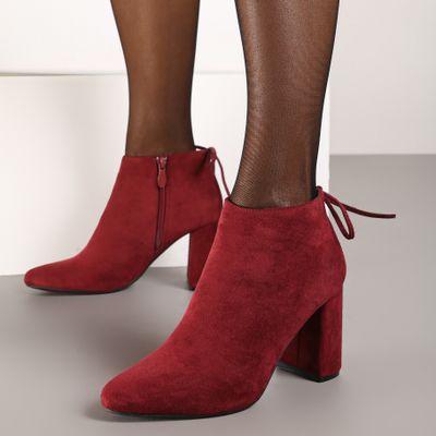 Botki casual Renee ze sklepu: renee.pl w kategorii: Botki - zdjęcie 6BEED23A-9DF-769_351992