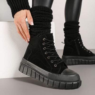 Botki casual Renee ze sklepu: renee.pl w kategorii: Botki - zdjęcie 6BEED23A-9DF-769_353109