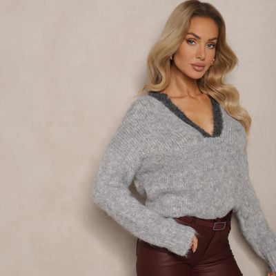 Sweter damski zimowy Renee ze sklepu: renee.pl w kategorii: Swetry damskie - zdjęcie 6BEED23A-9DF-769_353583