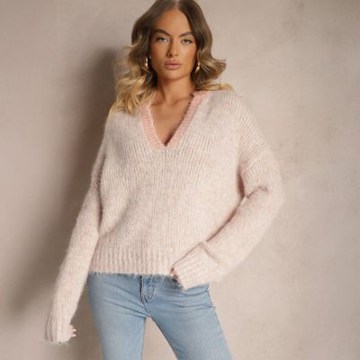 Sweter damski na zimę Renee ze sklepu: renee.pl w kategorii: Swetry damskie - zdjęcie 6BEED23A-9DF-769_353584