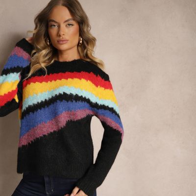 Sweter damski na zimę Renee ze sklepu: renee.pl w kategorii: Swetry damskie - zdjęcie 6BEED23A-9DF-769_353727