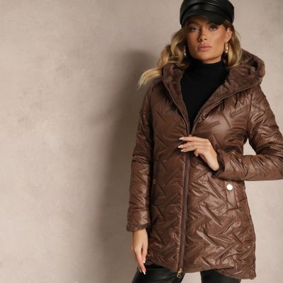 Kurtka damska casual Renee ze sklepu: renee.pl w kategorii: Kurtki damskie - zdjęcie 6BEED23A-9DF-769_356040