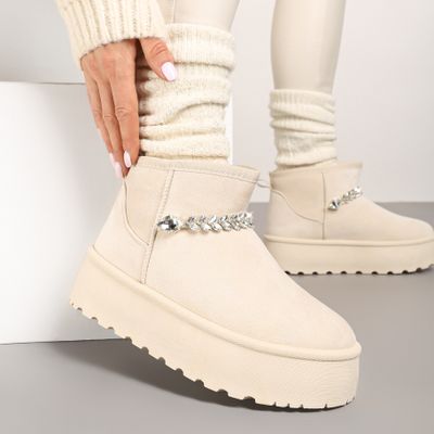 Śniegowce damskie casual letnie Renee ze sklepu: renee.pl w kategorii: Śniegowce damskie - zdjęcie 6BEED23A-9DF-769_358250