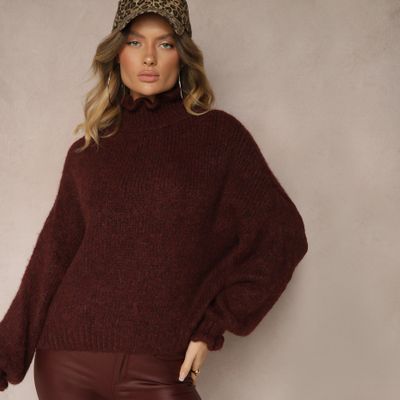 Sweter damski zimowy Renee ze sklepu: renee.pl w kategorii: Swetry damskie - zdjęcie 6BEED23A-9DF-769_359020