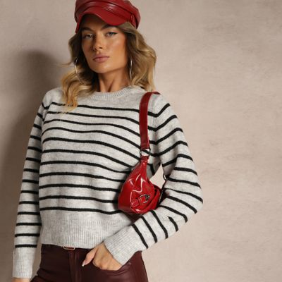Sweter damski zimowy Renee ze sklepu: renee.pl w kategorii: Swetry damskie - zdjęcie 6BEED23A-9DF-769_359665