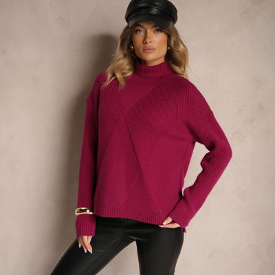 Sweter damski na zimę Renee ze sklepu: renee.pl w kategorii: Swetry damskie - zdjęcie 6BEED23A-9DF-769_359685