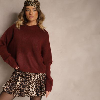 Sweter damski casual Renee ze sklepu: renee.pl w kategorii: Swetry damskie - zdjęcie 6BEED23A-9DF-769_360867