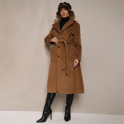Renee - Płaszcz damski elegancki ze sklepu: renee.pl w kategorii: Płaszcze damskie - zdjęcie 6BEED23A-9DF-769_362214