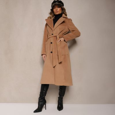 Renee - Płaszcz damski elegancki ze sklepu: renee.pl w kategorii: Płaszcze damskie - zdjęcie 6BEED23A-9DF-769_362217