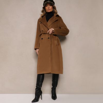 Płaszcz damski elegancki Renee ze sklepu: renee.pl w kategorii: Płaszcze damskie - zdjęcie 6BEED23A-9DF-769_362227