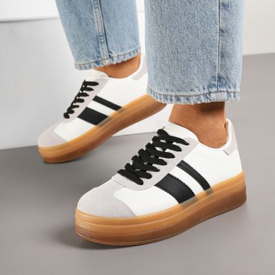 Trampki damskie casual Renee ze sklepu: renee.pl w kategorii: Trampki damskie - zdjęcie 6BEED23A-9DF-769_365101