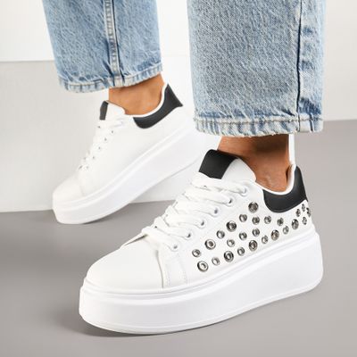 Trampki damskie casual Renee ze sklepu: renee.pl w kategorii: Trampki damskie - zdjęcie 6BEED23A-9DF-769_365996