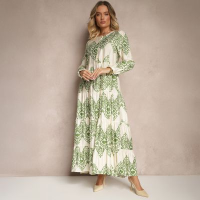 Sukienka boho Renee ze sklepu: renee.pl w kategorii: Sukienki - zdjęcie 6BEED23A-9DF-769_367580