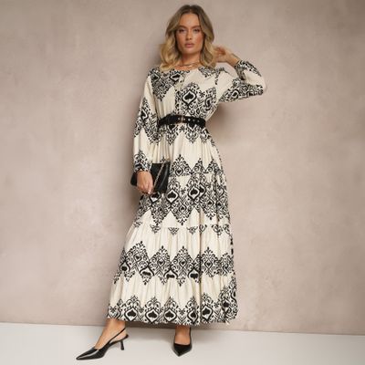 Sukienka boho Renee ze sklepu: renee.pl w kategorii: Sukienki - zdjęcie 6BEED23A-9DF-769_367587