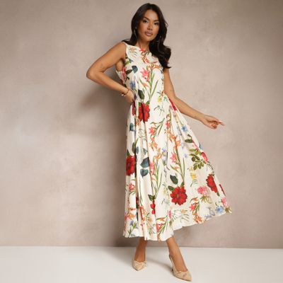 Sukienka boho Renee ze sklepu: renee.pl w kategorii: Sukienki - zdjęcie 6BEED23A-9DF-769_368055