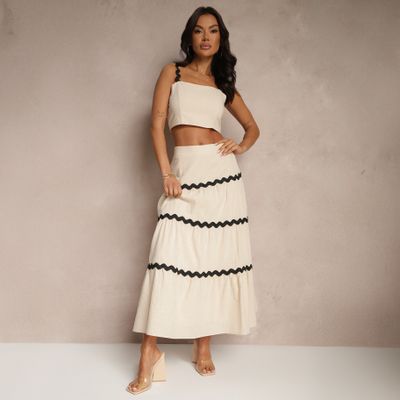 Spódnica na lato Renee ze sklepu: renee.pl w kategorii: Spódnice - zdjęcie 6BEED23A-9DF-769_368754