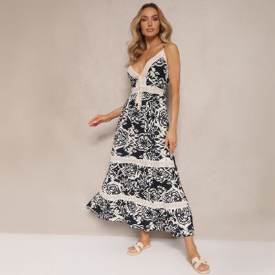 Sukienka boho na lato Renee ze sklepu: renee.pl w kategorii: Sukienki - zdjęcie 6BEED23A-9DF-769_372668