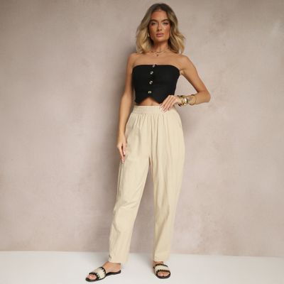 Spodnie damskie casual wiosenne Renee ze sklepu: renee.pl w kategorii: Spodnie damskie - zdjęcie 6BEED23A-9DF-769_378058
