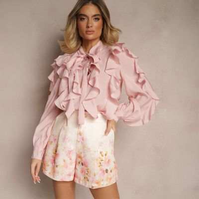 Szorty eleganckie Renee ze sklepu: renee.pl w kategorii: Szorty - zdjęcie 6BEED23A-9DF-769_379144