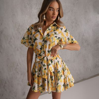 Renee - Sukienka na wiosnę ze sklepu: renee.pl w kategorii: Sukienki - zdjęcie 6BEED23A-9DF-769_379178