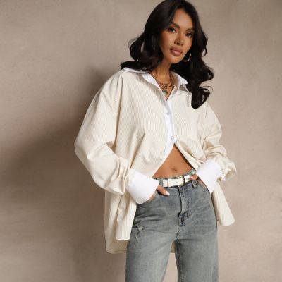 Koszula damska wiosenna casual Renee ze sklepu: renee.pl w kategorii: Koszule damskie - zdjęcie 6BEED23A-9DF-769_380562