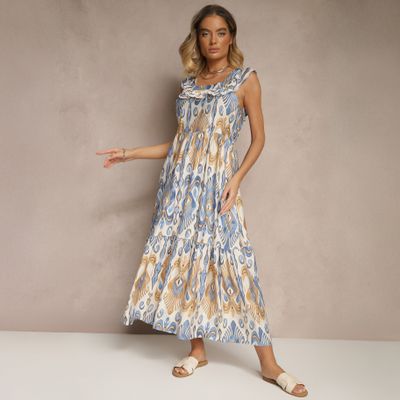 Sukienka w stylu boho Renee ze sklepu: renee.pl w kategorii: Sukienki - zdjęcie 6BEED23A-9DF-769_384765
