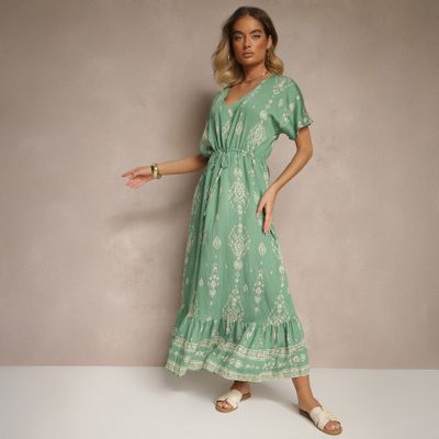 Sukienka boho Renee ze sklepu: renee.pl w kategorii: Sukienki - zdjęcie 6BEED23A-9DF-769_385108