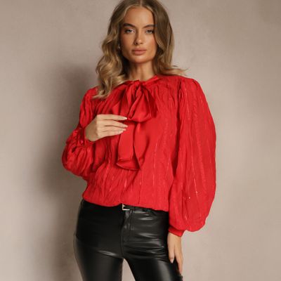 Bluzka damska na zimę Renee ze sklepu: renee.pl w kategorii: Bluzki damskie - zdjęcie 6BEED23A-9DF-769_387094