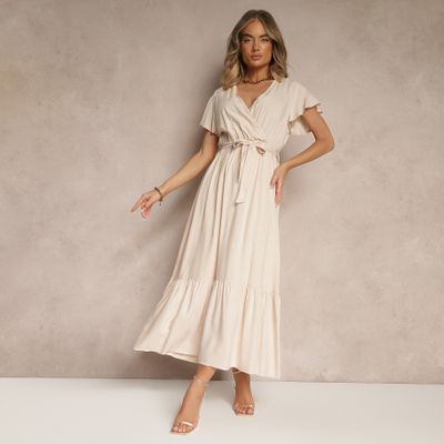 Sukienka na wiosnę elegancka Renee ze sklepu: renee.pl w kategorii: Sukienki - zdjęcie 6BEED23A-9DF-769_390923