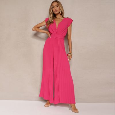 Kombinezon damski elegancki Renee ze sklepu: renee.pl w kategorii: Kombinezony damskie - zdjęcie 6BEED23A-9DF-769_391617