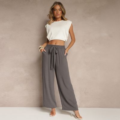 Spodnie damskie letnie Renee ze sklepu: renee.pl w kategorii: Spodnie damskie - zdjęcie 6BEED23A-9DF-769_394261