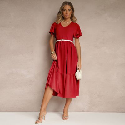 Sukienka elegancka Renee ze sklepu: renee.pl w kategorii: Sukienki - zdjęcie 6BEED23A-9DF-769_394568
