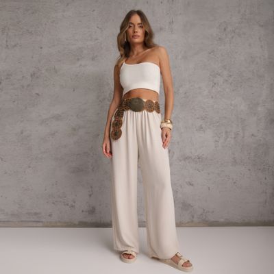 Spodnie damskie na lato Renee ze sklepu: renee.pl w kategorii: Spodnie damskie - zdjęcie 6BEED23A-9DF-769_397582