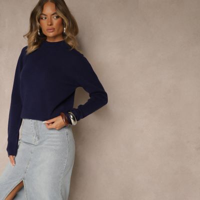 Sweter damski na zimę Renee ze sklepu: renee.pl w kategorii: Swetry damskie - zdjęcie 6BEED23A-9DF-769_398938