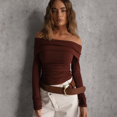 Bluzka damska na zimę Renee ze sklepu: renee.pl w kategorii: Bluzki damskie - zdjęcie 6BEED23A-9DF-769_399256