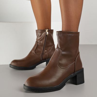 Botki casual Renee ze sklepu: renee.pl w kategorii: Botki - zdjęcie 6BEED23A-9DF-769_399979