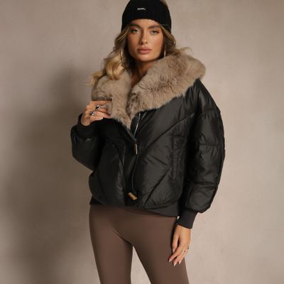 Kurtka damska na zimę Renee ze sklepu: renee.pl w kategorii: Kurtki damskie - zdjęcie 6BEED23A-9DF-769_400006