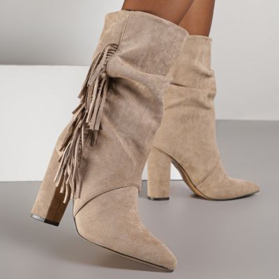 Botki casual Renee ze sklepu: renee.pl w kategorii: Botki - zdjęcie 6BEED23A-9DF-769_401700