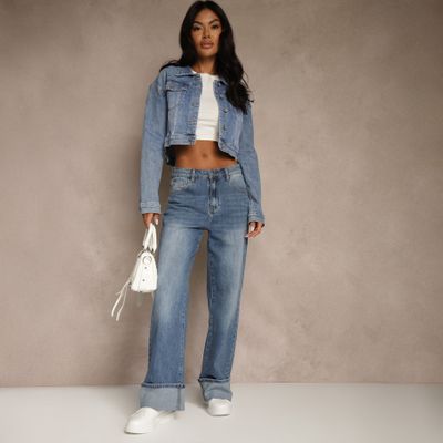 Jeansy damskie letnie Renee ze sklepu: renee.pl w kategorii: Jeansy damskie - zdjęcie 6BEED23A-9DF-769_402617