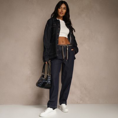 Jeansy damskie letnie Renee ze sklepu: renee.pl w kategorii: Jeansy damskie - zdjęcie 6BEED23A-9DF-769_402619
