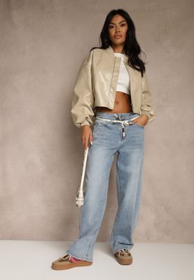 Renee - Jeansy damskie na lato ze sklepu: renee.pl w kategorii: Jeansy damskie - zdjęcie 6BEED23A-9DF-769_402641