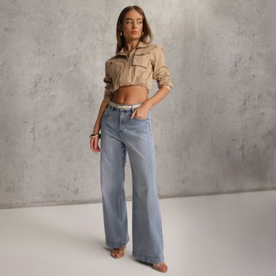 Jeansy damskie na lato Renee ze sklepu: renee.pl w kategorii: Jeansy damskie - zdjęcie 6BEED23A-9DF-769_403369