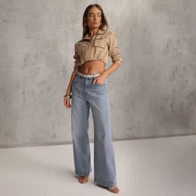 Jeansy damskie na lato Renee ze sklepu: renee.pl w kategorii: Jeansy damskie - zdjęcie 6BEED23A-9DF-769_403369