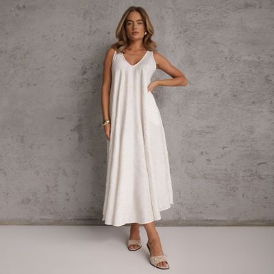 Renee - Sukienka w stylu boho ze sklepu: renee.pl w kategorii: Sukienki - zdjęcie 6BEED23A-9DF-769_407607