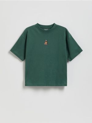 T-shirt chłopięce zimowy Reserved ze sklepu: Reserved w kategorii: T-shirty chłopięce - zdjęcie 74CCA4C-3C1-6972_034FH