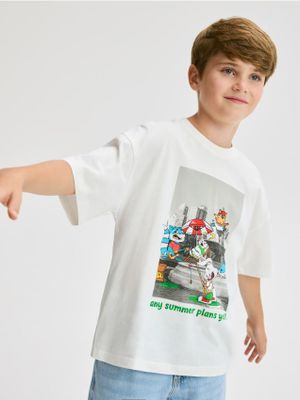 T-shirt chłopięce Reserved ze sklepu: Reserved w kategorii: T-shirty chłopięce - zdjęcie 74CCA4C-3C1-6972_054FH