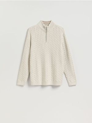 Sweter męski na jesień Reserved ze sklepu: Reserved w kategorii: Swetry męskie - zdjęcie 74CCA4C-3C1-6972_080FR
